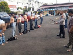 Patroli Polisi Amankan 11 Remaja Diduga Hendak Tawuran di Tangerang, Sajam dan Motor Disita