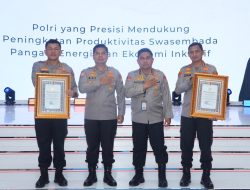 Polres Metro Tangerang Kota kembali menerima Penghargaan Pelayanan Prima dari Kapolri di Musrenbang Polri 2025