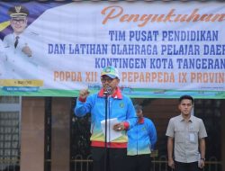 Pemkot Tangerang Kukuhkan 350 Atlet PPLPD, Optimis Juara Umum POPDA dan PEPARPEDA 2026