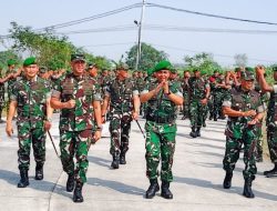 Pangdam V/Brawijaya Tinjau Pembangunan Yonif 516/CY