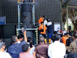 Kolaborasi Kurangi Sampah dari Sumbernya, Pemkot Tangerang Uji Coba Mesin Incinerator