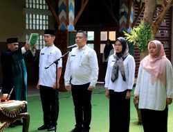 Lantik Empat ASN Fungsional, Sekda Dorong Profesionalisme dan Pelayanan Berkualitas