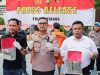 Dua Pelaku Curanmor Kelompok Rumpin Diringkus Polsek Pinang,10 Motor Disita
