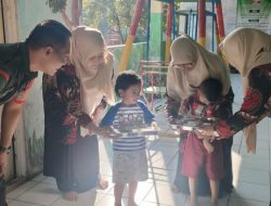 Uji Coba MBG di Boboh Menganti Gresik Disambut Antusias