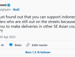 Solidaritas Lintas Negara: Netizen ASEAN Kirim Makanan untuk Ojol Indonesia di Tengah Gejolak Aksi