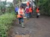 Warga Tiga Kecamatan Perbaiki Jalan 5 Km Pakai Dana Swadaya, Pemkab Sukabumi Masih Bungkam