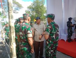 Menhan RI Tinjau Yonif TP 837/Kesatria Trunojoyo di Bangkalan