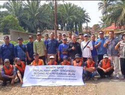 Aliansi Tiga Kecamatan Bongkar Ketidakpedulian Perusahaan Besar, Turun Tangan Perbaiki Jalan Vital