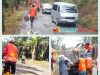 Jalan Rusak Tak Kunjung Diperbaiki, Warga Tiga Kecamatan di Sukabumi Turun Tangan Tambal Sendiri