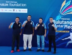 Kejuaraan Bulutangkis Antar Media 2025 Resmi Bergulir, 192 Peserta Ramaikan Zona Barat