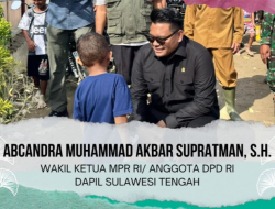 Wakil Ketua MPR RI Akbar Supratman Bantu Anak Yatim Piatu dan Penderita Gizi Buruk di Tolitoli