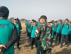 Pembentukan Disiplin, Siswa Dapat Pelatihan PBB Dari Babinsa TNI