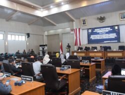 DPRD Sukabumi Gelar Paripurna, Fraksi-Fraksi Sampaikan Pandangan Umum atas Raperda Pencegahan dan Penanggulangan Kebakaran