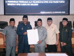 Paripurna DPRD Kabupaten Sukabumi Bahas Agenda Kerja 2026 dan Penyesuaian Propemperda