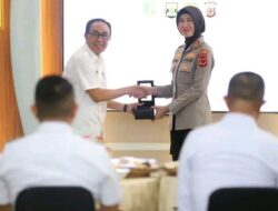 Pisah Sambut Kapolresta Sukabumi, Wabup Tekankan Pentingnya Sinergi Forkopimda