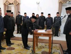 Bupati Sukabumi Kukuhkan Pejabat Manajerial Usai Perubahan Struktur Organisasi Perangkat Daerah