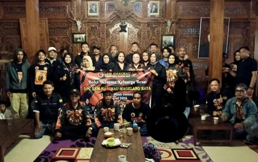 LSM Harimau Magelang Raya Gelar Buka Bersama, Perkuat Silaturahmi dan Siapkan Aksi Sosial Ramadan