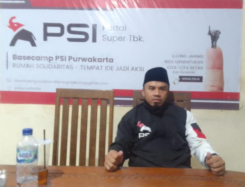 Ketua DPD PSI Purwakarta Bantah Isu Pengunduran Diri Wakil Bupati Ijo Hapidin