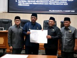 DPRD Sukabumi Sahkan Dua Raperda Prakarsa, Fokus Lingkungan Hidup dan Penanggulangan Kebakaran