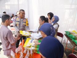 Animo Masyarakat Tinggi, Polda Jateng Gelar Gerakan Pangan Murah Jelang Idulfitri