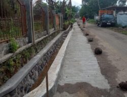 Dinas PU Rampungkan Pembangunan TPT dan Drainase Cibatu–Cihingkik, Warga Apresiasi