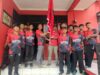 Paoji Nurjaman Pimpin Pelepasan Tim Sepak Bola DPC PDIP Sukabumi Menuju Seleksi Soekarno Cup