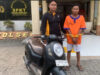 Menyaru Penumpang, Kuli Bangunan Begal Motor Ojol di Menganti