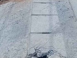 Proyek Rekonstruksi Jalan Ranca Palupuh Utama Rp2,7 M Disorot: Amburadul, U-ditch Rusak, Pengawas Tidak Ada