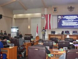Paripurna DPRD, Wabup Sukabumi Sampaikan Jawaban atas Pandangan Umum Fraksi