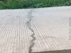 Ironis, Baru Selesai Dicor Jalan Sadik-Simangu Kota Serang Senilai Rp2,3 M Sudah Ditambal Aspal dan Semen