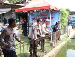 Semarak Hari Bhayangkara ke-80, Polsek Kembangan Ajak Warga Mancing Bareng
