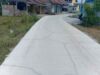 Diduga Tak Pakai Besi Tulangan, Jalan Cor Beton 300 Meter di Kemuning Retak Sebelum 3 Bulan