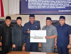 Paripurna DPRD Sukabumi, Bupati Sampaikan Rencana Transformasi Perumda Tirta Jaya Jadi Perseroda