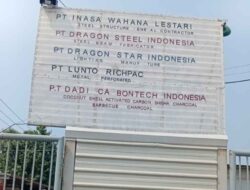 Disegel DLH Banten, PT Dragon Star Indonesia Diduga Buka Segel Tanpa Izin