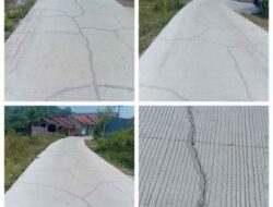 Ketua KKPMP Soroti Jalan Betonisasi di Kemuning Retak 3 Bulan, Desak Pecat Kadis PUPR yang Bungkam