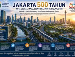 Jakarta Menatap Lima Abad Peradaban: Dari Kota Pesisir Menjadi Metropolitan Dunia yang Maju, Hijau, dan Menyejahterakan